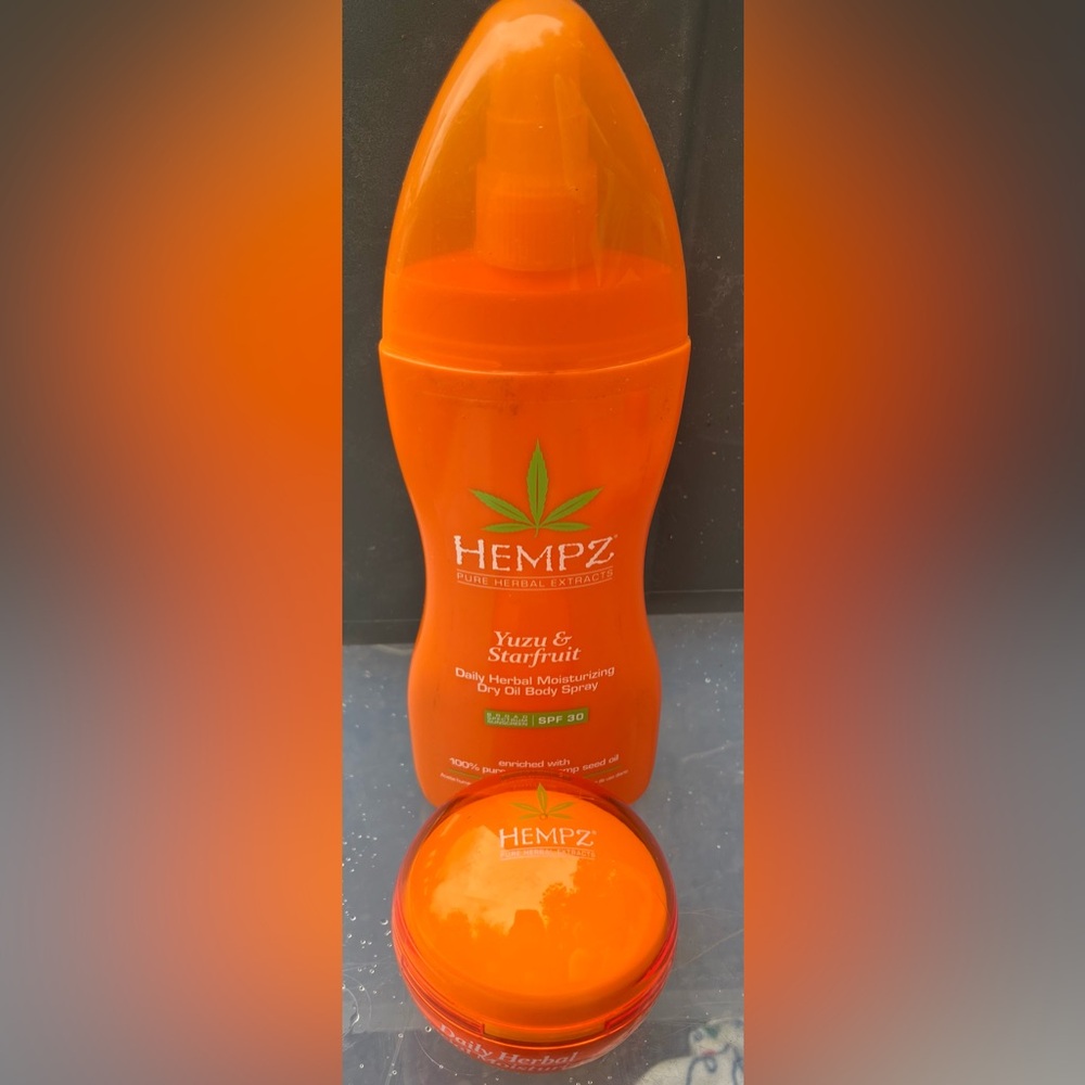 Hempz set lotion and body spray